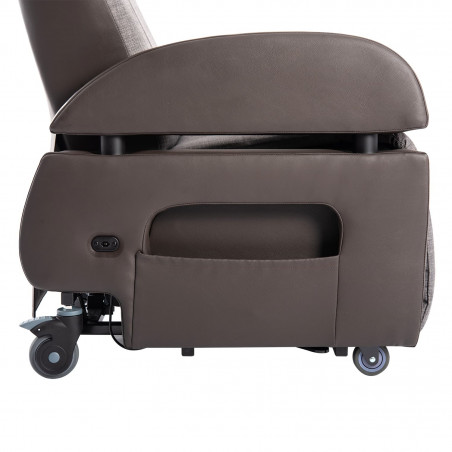 Fauteuil releveur à roulettes Club 2 mobile Saljol