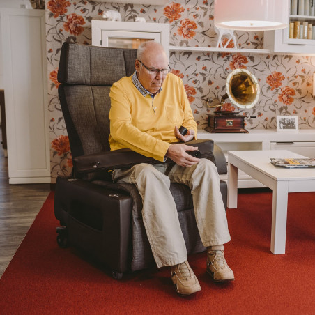 Fauteuil releveur à roulettes Club 2 mobile Saljol