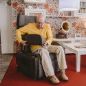Fauteuil releveur à roulettes Club 2 mobile Saljol