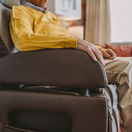 Fauteuil releveur à roulettes Club 2 mobile Saljol