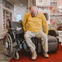 Fauteuil releveur à roulettes Club 2 mobile Saljol