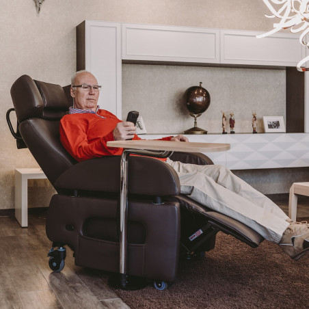 Fauteuil releveur à roulettes Club 2 mobile Saljol