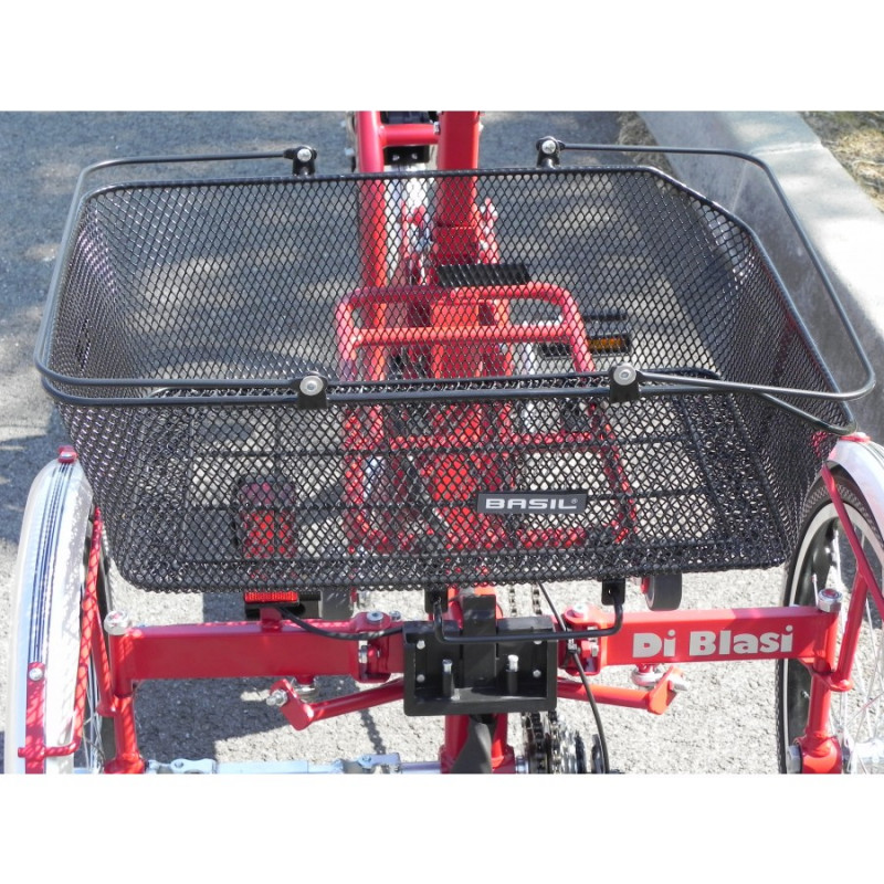 Panier Vélo Arrière Tissé Amovible ZUKKA - Avec Couverture Imperméable - Charge 20kg