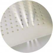 Oreiller à mémoire de forme 100% naturel