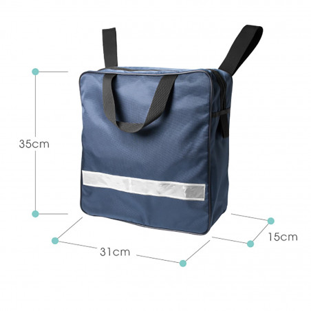 Sac pour dossier de fauteuil roulant