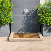 Caillebotis de douche...