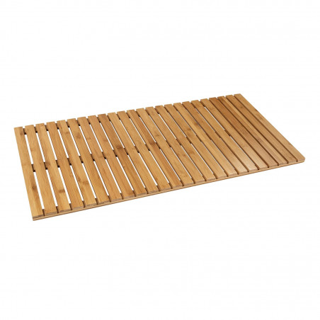 Caillebotis de douche antidérapant en bois
