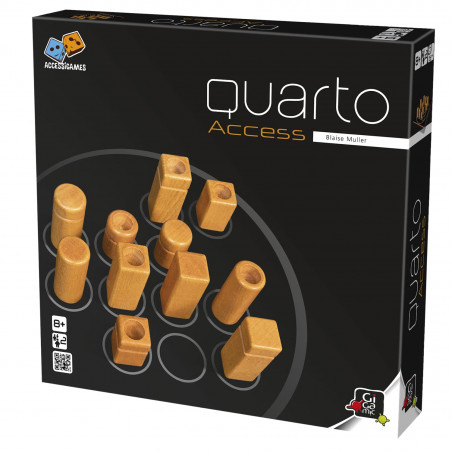Quarto Access - Jeu de société pour non voyant