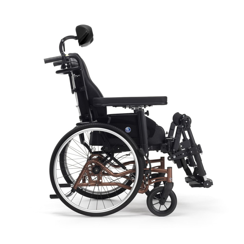 Fauteuil roulant de confort INOVYS II Evo - Gris - 42 à 48 cm