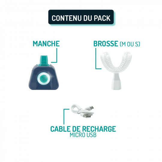 Y Brush Brosse à dent sans les mains Tous Ergo