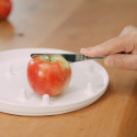Assiette antidérapante utilisable à une main