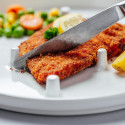 Assiette antidérapante utilisable à une main