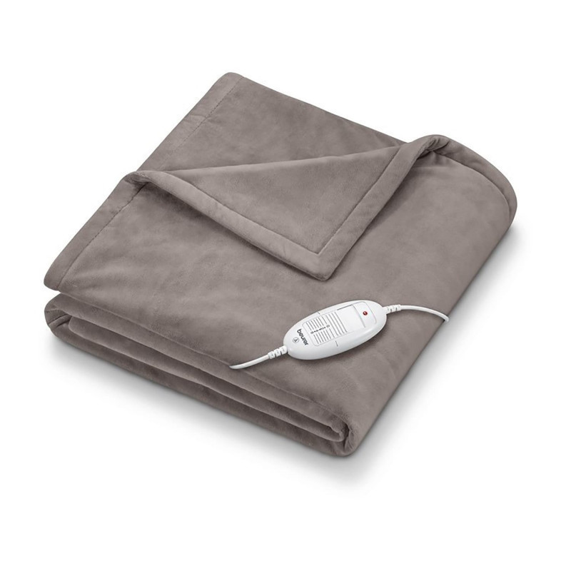 Couverture chauffante 180 x 130 cm HD 75 Beurer - Beige - 180 cm
