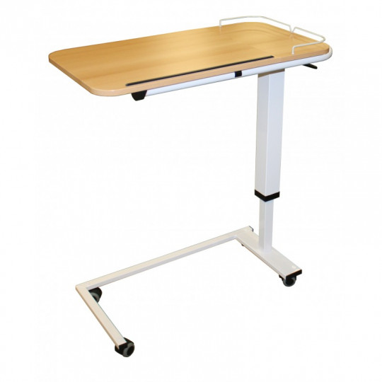 Table de lit avec vérin à...