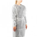 Blouse chimiothérapie jetable - 110 cm - lot de 10 Blouse chimiothérapie jetable - 110 cm - lot de 10