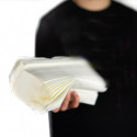 Essuie Main 2 Plis Lisse Blanc - Sachet de 125 formats 22 x 35 cm Essuie Main 2 Plis Lisse Blanc - Sachet de 125 formats 22 x 35 cm