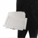 Kit literie jetable - drap housse - drap de lit - taie - à l'unité Kit literie jetable - drap housse - drap de lit - taie - à l'unité