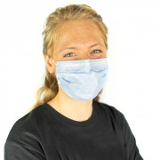 Masque médical 3 plis jetable Type II à élastiques - Tous ergo