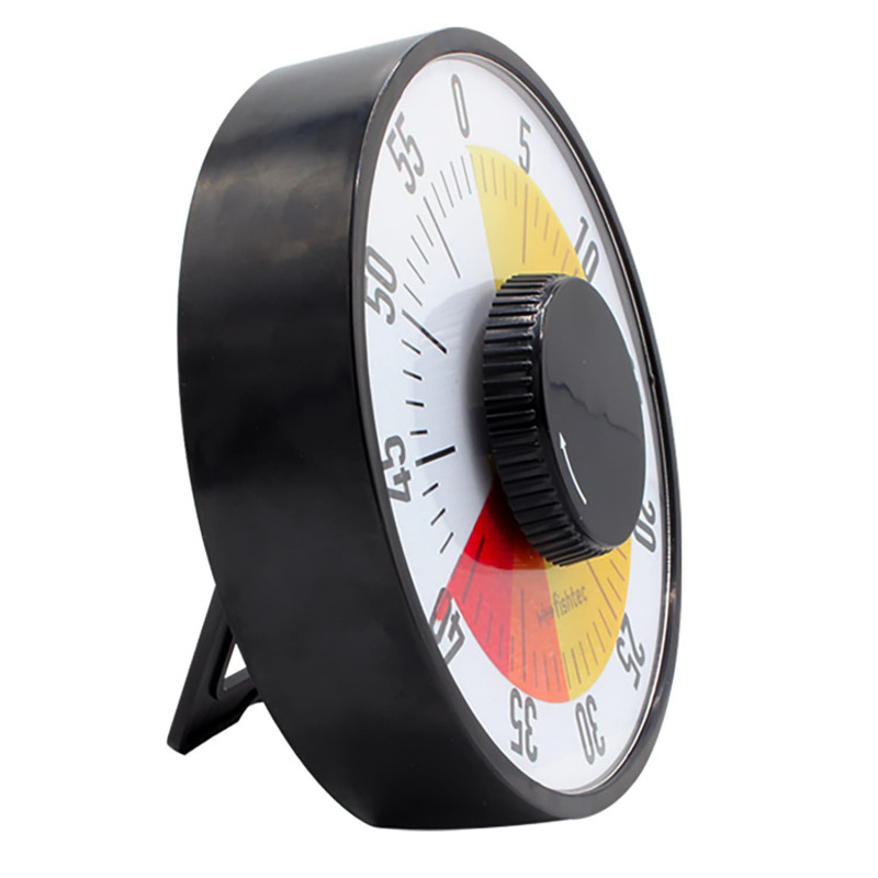Minuteur Géant Eurotel - 16x5 Cm - Grand Contraste Rouge - Pour Cuisine, Salle De Classe Ou Sport