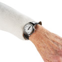 Montre parlante femme Bayard bracelet cuir