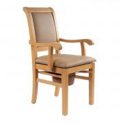 Chaise percée en bois Allure