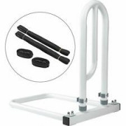 Barre d'appui de lit compact avec sangle