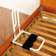 Barre d'appui de lit compact avec sangle