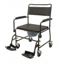 Chaise percée bariatrique à roulettes Robust Chaise percée bariatrique à roulettes Robust