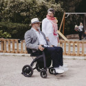 Déambulateur / Fauteuil roulant Rollz électrique