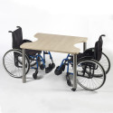 Table 2 places pour fauteuil roulant Table 2 places pour fauteuil roulant