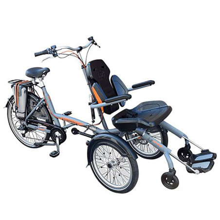 Vélo avec chaise roulante O'Pair - Van Raam