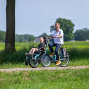 Vélo avec chaise roulante O'Pair - Van Raam