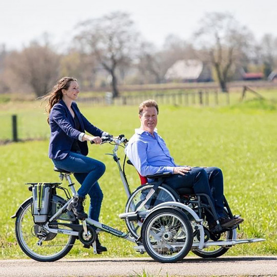 Tricylce de transport pour fauteuil VELOPLUS
