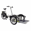 Tricylce de transport pour fauteuil VELOPLUS