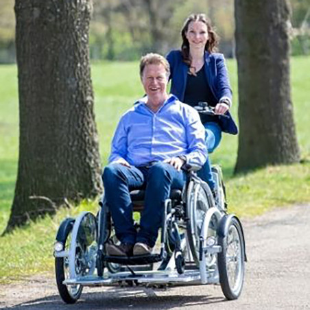 Tricylce de transport pour fauteuil VELOPLUS