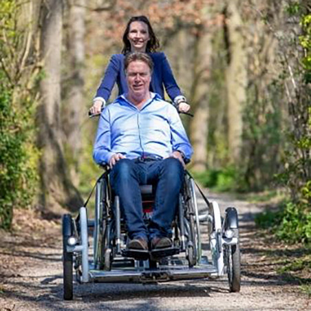 Tricylce de transport pour fauteuil VELOPLUS