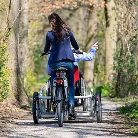 Tricylce de transport pour fauteuil VELOPLUS