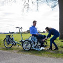 Tricylce de transport pour fauteuil VELOPLUS