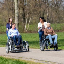 Tricylce de transport pour fauteuil VELOPLUS