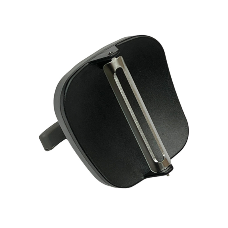 Eplucheur à légumes ergonomique - Noir - 7 cm