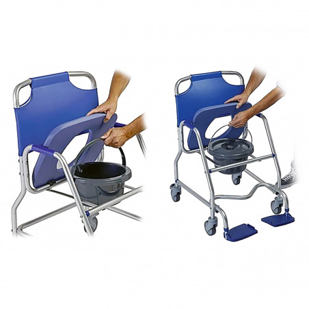 Fauteuil de douche pliant Obana Herdegen