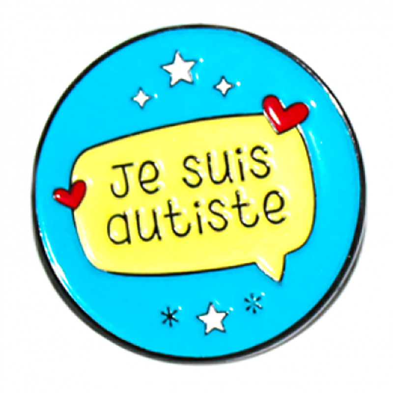 Pin's pour handicap invisible - 3 cm