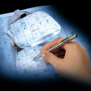 Loupe de prise de notes Scribolux Eschenbach