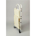 Desserte de table roulante pliable
