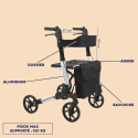 Déambulateur 4 roues ErgoClick