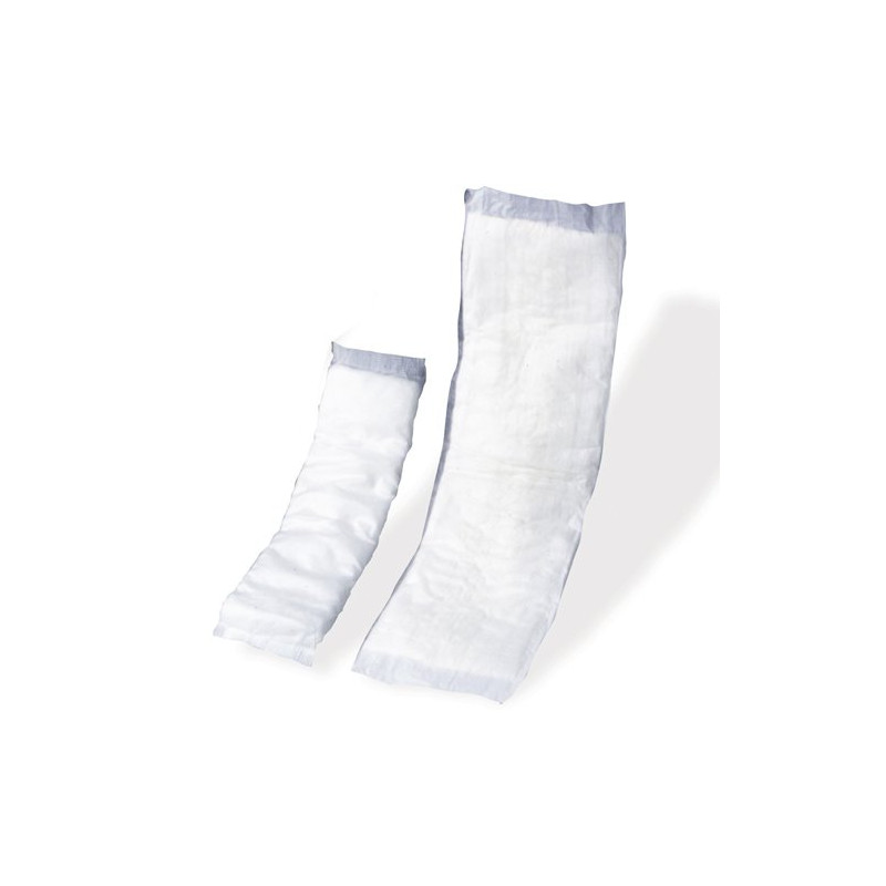 6 paquets - Couches adultes droites intraversables Plus 11x38 cm incontinence - 240 unités