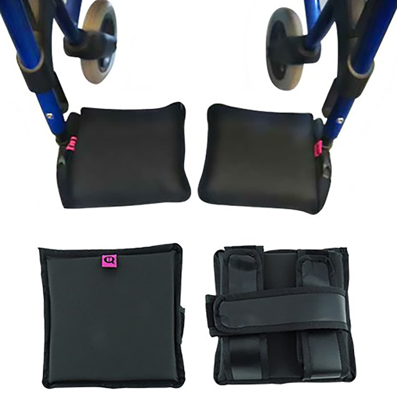 Coussinets repose-pieds de fauteuil roulant - 3 cm