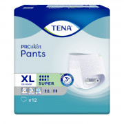 4 paquets - TENA Pants ProSkin Super Extra Large - 48 unités