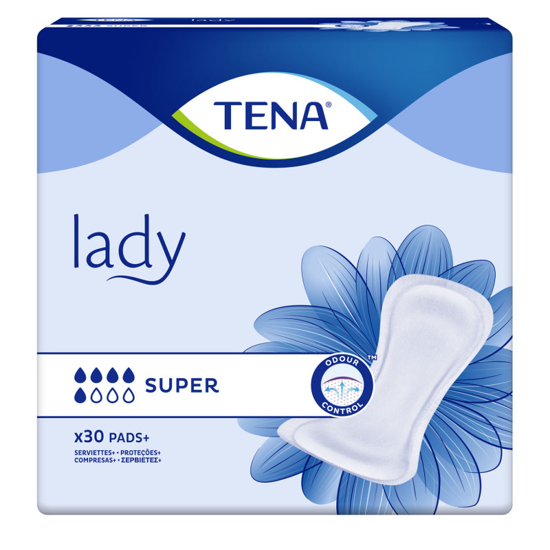 6 paquets - Tena Lady Super - 180 unités