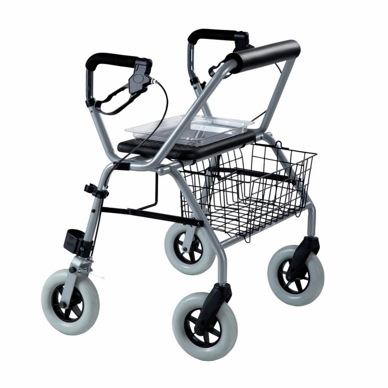 Déambulateur à roulettes bariatrique XXXL - 63 cm